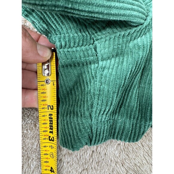 Indigo Rising Green Corderoy Shorts Size 9/29 - Picture 7 of 12